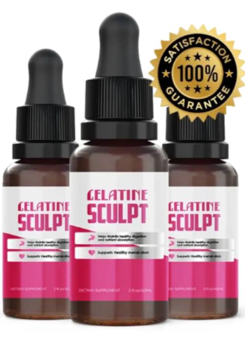 Gelatine Sculpt bottles